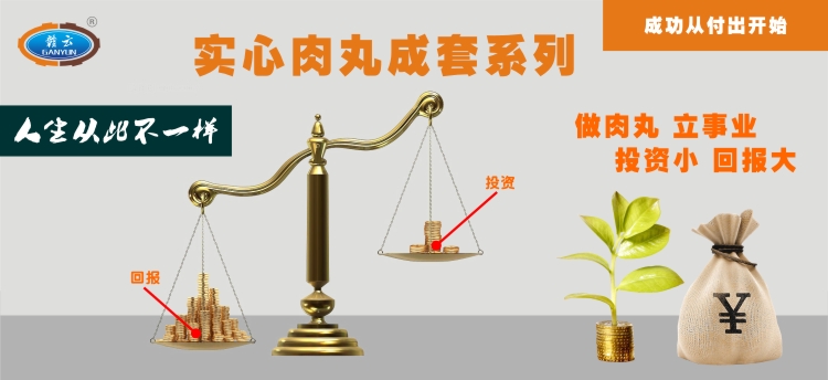 實(shí)心肉丸成套設(shè)備，讓你從此不一樣